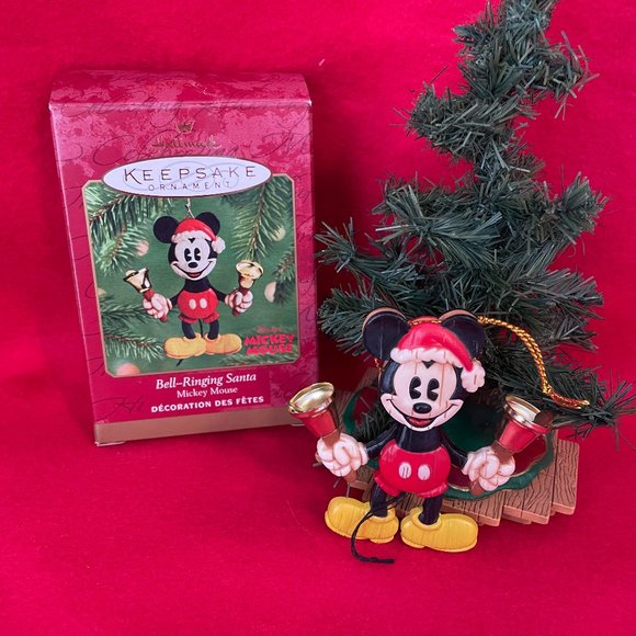 Mickey Mouse Santa Hallmark Ornament - Picture 5 of 7